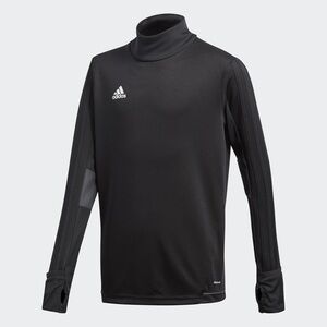 Adidas Kids Black Long Sleeve Activewear Athletic Shirt Size 11-12 years